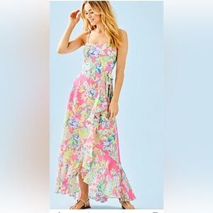 Lilly Pulitzer Anni Maxi Dress Size 00 NWT